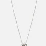 Coach  open stone silver necklace Photo 0