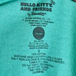 Hello Kitty  TokyoSpeed Sanrio Long Sleeve Tee Aqua Small 100% Cotton Cute Kawaii Photo 1