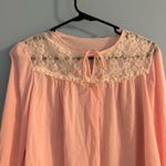 sabrina carpenter inspired vintage baby doll style blouse pink with lace detail Size M Photo 1