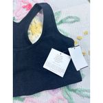 Beyond Yoga  Racerback Black Heather Sports Bra Tank Top L G G NWT Photo 3