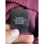 Anthropologie Maeve Burgundy Cowl Neck Oversize Sweater Size XS Women Modern Photo 12
