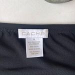 Cache  Studded Bodycon Womens Dress Sz M Y2K Clubwear Edgy Vampy Black Mob Wife Photo 9