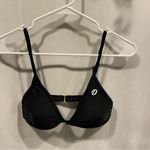 DIXXON NWT black tanning swim suit bikini top removable pads adjustable straps Size L Photo 6