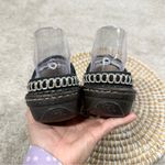 UGG  Women’s Kohala Suede Mules Leather Slip On Clogs Sheepskin Shearling Black 8 Photo 6