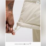 Lululemon NWT Wunder Puff 600-Down-Fill Mid-Length Vest / Bone Photo 6