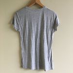 ZARA  TRAFALUC GREY SHORT‎ SLEEVE TEE SHIRT TOP CREWNECK SIZE L Photo 4
