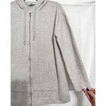 Halston Heritage cream zip up hoodie Photo 3