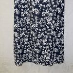 Krimson Klover Black Floral Print Criss Cross Strap Athletic Dress Swim Cover Up Size XS Photo 2