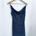 City Triangles Vintage Made In USA black Sparkle Cowl Neck 90s Y2K  Formal dress Photo 1