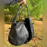 Furla Salome Cinched Hobo Bag Black Made in Romania 103746 EUC Photo 7