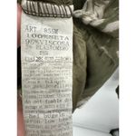 Belle France Top Women SMALL Green Tie Dye Long Sleeve 100% Silk Blouse Photo 5