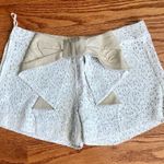 Judith March Heidi Lace Bow Cream White Shorts Women’s Size M Photo 2