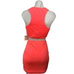 NEW Superdown Pink 2Piece Sleeveless Racerback Crop Tank Top & Mini Skirt Set M Size M Photo 5