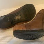 Bass Bertie Brown Leather Open Back Clogs Women’s Size 8 Slip Photo 5