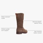 Revitalign Orthotic Water Repellent Suede Mid Boots Photo 2