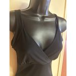 Frederick's of Hollywood Womens Black Ruched Tank Top Large Photo 1
