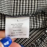 Romeo + Juliet Couture  Plaid Ruffled Skirt Black White Sz L Photo 10