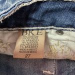 BKE Denim Jean Shorts Embellished Pockets Blue Wash Womens Size 27 Photo 2