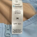 Coolibar Escalante Long Sleeve Swimsuit Zip Front Blue Medium UPF 50 NWT Photo 3