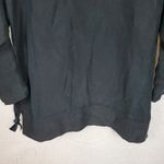 VTG Sophie Finzi Top Womens S Black Silk Linen Blend Lagenlook Tunic Shirt Photo 7