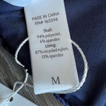 ANDIE  String Bikini Top Medium Eyelet Navy Blue Photo 5