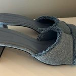 Nordstrom Open Edit Jaydin Slide Denim Sandal Heel Photo 1