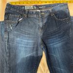 Mossimo Supply co Low Rise Straight Leg Jeans Women’s Size 13 Blue Denim Photo 6