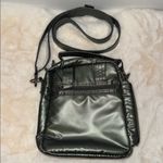 LUG Flapper Purse SE Convertible Crossbody Bag Purse Green Metallic Photo 2