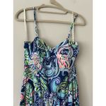 Lilly Pulitzer  Marnee Wide Leg Jumpsuit In Hanging With Fronds Size 00 Preppy Photo 5