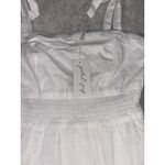 Petal and Pup petal and pup urmi midi dress white bow lined pockets small NWT Bride Photo 6