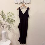 Elliatt  Elizabethan Ruffle Midi Dress in Black Size Small NWT Photo 7