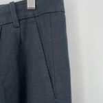 Banana Republic Women's Highwaisted Wide Leg Chambray Style Black Linen Pants 10 Photo 11