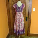 Bright floral boho maxi dress Photo 2