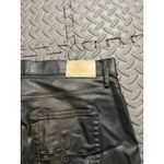 Lilly Pulitzer  Eagan High Rise Stretch Coated Denim Jeans‎ Size 14 Black Photo 4