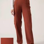 Athleta - Vienna Cargo Pant City Stripe Brown Outdoors Travel Hiking Walking Photo 0