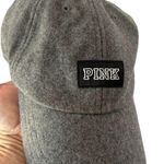 PINK - Victoria's Secret Pink by Victorias Secret wool gray hat logo PINK Photo 0