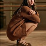 Sézane Sezane Elodie Mary Janes Heels Babies Strappy Patent Leather Taupe 41 GUC Photo 10