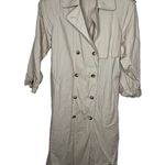 Vintage Liz Sport Belted‎ Trench Coat Tan Photo 0