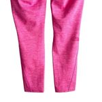 The North Face Fitted High Rise Crop Leggings Ribbed Waistband Heather Pink, S Photo 7