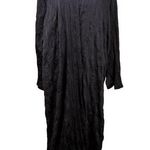 ZARA  Blue Wrap Crinkle Silky Robe Size XS Photo 0