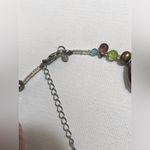 Premier Designs Unique Feminine Pastel Pink Purple Glass Bead Necklace 16 inches Photo 1