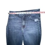 Just Black JBD Denim Vintage Straight Jeans Size 27 Raw Hem High Rise Distress Photo 4