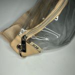 BEIS  Clear Fanny Pack Stadium Bum Bag See Through Bag Tan Details Photo 7