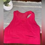 Fabletics Woman’s size medium red pink  sports bra Photo 0