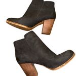 ALDO Charcoal Leather Ankle Booties Photo 7