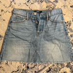 Aeropostale  Jean Skirt Mini High-Rise Photo 0