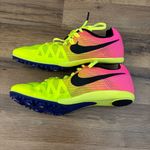 Nike  Zoom Rival M Multi-Use Track Shoes Neon Pink Yellow Photo 10