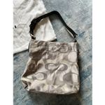 Coach Silver Gray Penelope Optic Jacquard C Monogram Hobo Shoulder Bag F17476 Photo 2