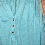 Lilly Pulitzer  Blue Sleeveless Relaxed Tank Top Photo 3