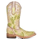 Corral  neon green studded Size 6.5 C3967 Photo 2